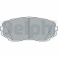 LP3399 Комплект тормозных колодок,