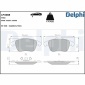 LP3688 DELPHI Комплект тормозных колодок,