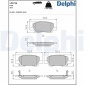 LP3726 DELPHI Комплект тормозных колодок,