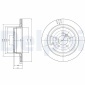 BG4021 Автозапчасть/Диск тормозной
