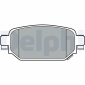 LP3393 Комплект тормозных колодок,