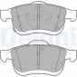 LP3220 Комплект тормозных колодок