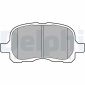 LP1302 Комплект тормозных колодок, дисковый тормоз