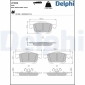 LP3858 DELPHI Комплект тормозных колодок,