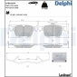 LP5011EV Комплект тормозных колодок,
