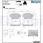 LP5054EV DELPHI Комплект тормозных колодок,