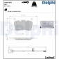 LP5072EV Комплект тормозных колодок,