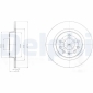BG4300 Диск тормозной задн 278X10 5