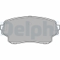 LP2000 Колодки тормозные, передние