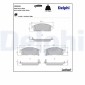 LP3928 DELPHI Комплект тормозных колодок,