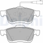 LP3270 DELPHI Комплект тормозных колодок,