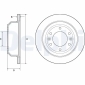 BG4692C DELPHI Тормозной диск