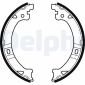 LS1977 DELPHI Комлект тормозных накладок