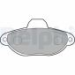 LP851 Колодки тормозные дисковые,