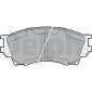 LP1063 DELPHI Комплект тормозных колодок