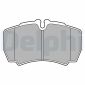 LP3686 Комплект тормозных колодок,