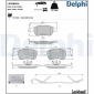LP5086EV DELPHI Комплект тормозных колодок,