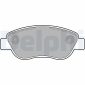 LP2075 DELPHI Колодки тормозные дисковые,