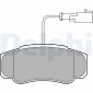 LP2054 DELPHI Комплект тормозных колодок