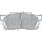 LP445 DELPHI Комплект тормозных колодок