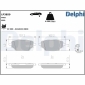 LP3859 DELPHI Комплект тормозных колодок,