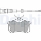 LP1815 DELPHI Комплект тормозных колодок