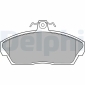 LP1450 Delphi Колодки тормозные передние FR