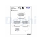 LP5045EV DELPHI Комплект тормозных колодок,