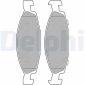 LP1557 DELPHI колодки дисковые пер. Jeep