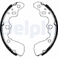 LS1710 DELPHI Комлект тормозных накладок
