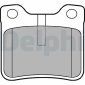 LP991 Delphi Колодки зад.PEUGEOT 406
