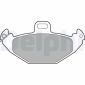 LP1252 DELPHI Комплект тормозных колодок