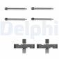 LX0095 DELPHI Комплект монтажный тормозных