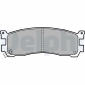 LP1189 DELPHI Комплект тормозных колодок,