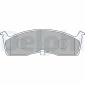 LP1532 DELPHI Комплект тормозных колодок, дисковый тормоз