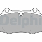 LP1584 Delphi Комплект тормозных колодок