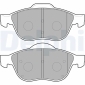 LP1844 DELPHI Комплект тормозных колодок