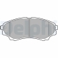 LP2036 Delphi Колодки тормозные дисковые,