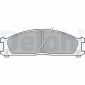 LP543 DELPHI Комплект тормозных колодок