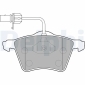 LP1529 Delphi Комплект тормозных колодок