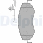 LP2192 DELPHI Комплект тормозных колодок