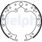 LS2034 DELPHI Комлект тормозных накладок