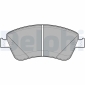 LP2102 Delphi Колодки торм.пер.
