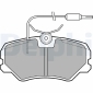 LP1606 DELPHI Комплект тормозных колодок