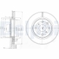 BG3976 DELPHI Диск тормозной передний