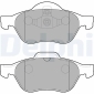 LP2252 Delphi Колодки тормозные дисковые