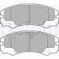 LP1552 Delphi Комплект тормозных колодок