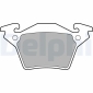 LP1471 Delphi Комплект тормозных колодок