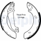 LS1617 DELPHI Комлект тормозных накладок