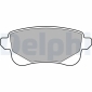 LP3140 DELPHI Комплект тормозных колодок